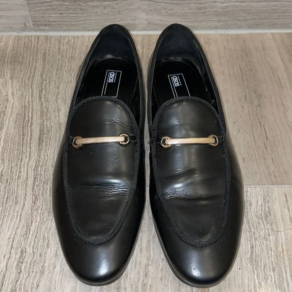  Men’s Black Slip On Loafer Men main image 2